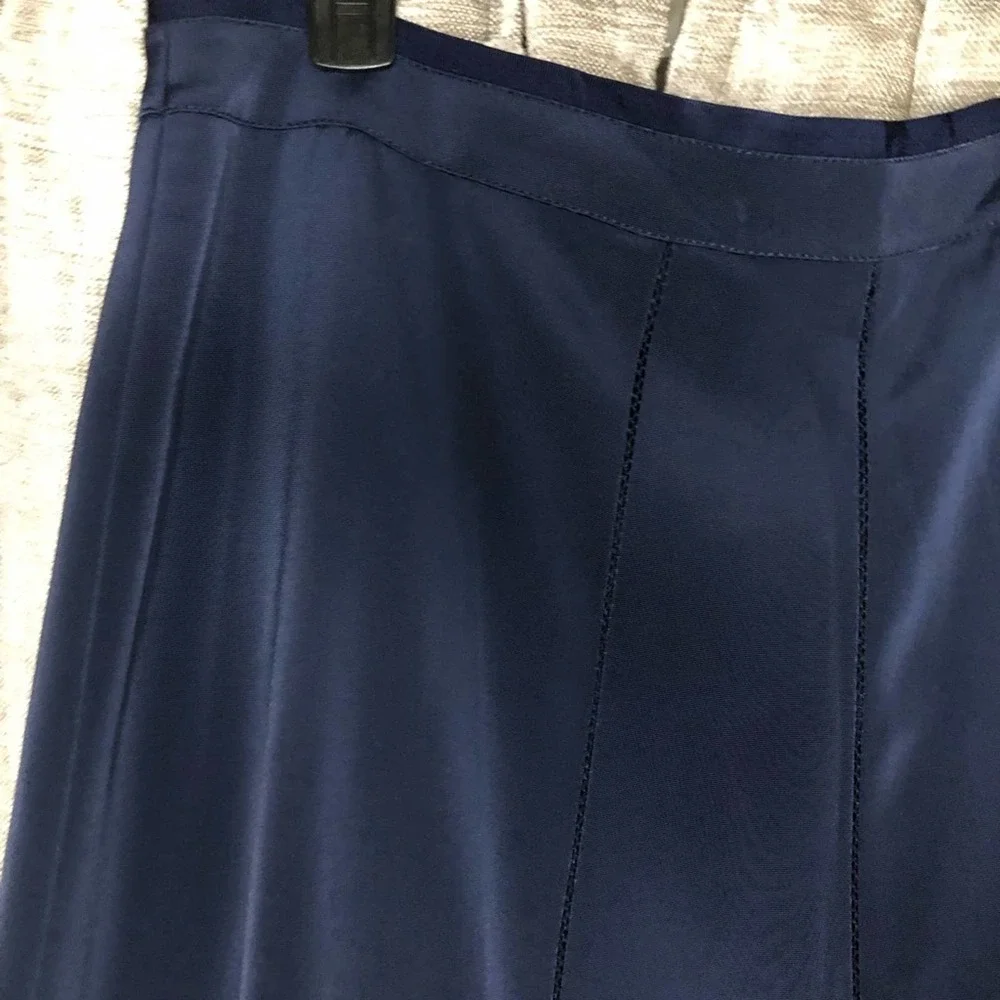 Tory Burch Navy Alton Skirt Size 12